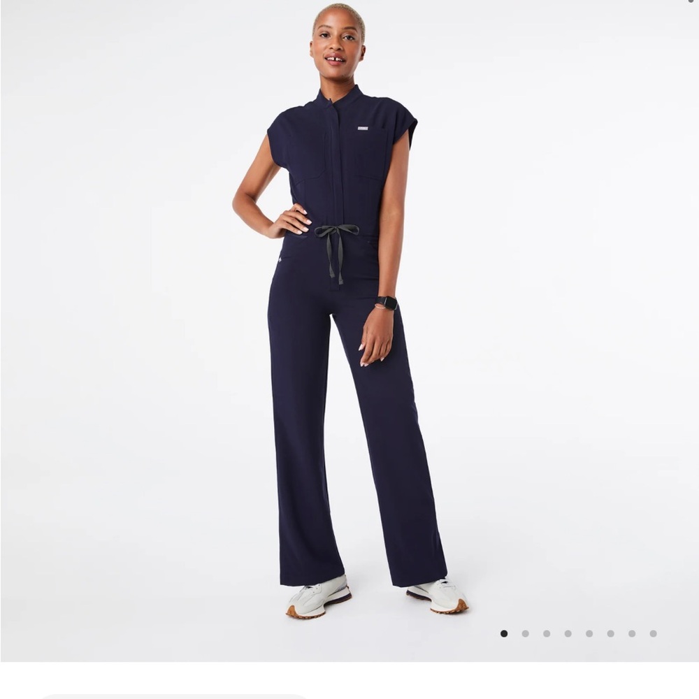 Women's Navy Jumpsuit